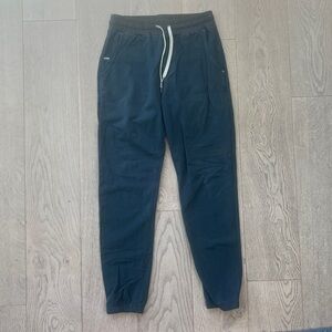 Vuori Men’s Size S The Rise The Shine Jogger Pants in Blue Gray
